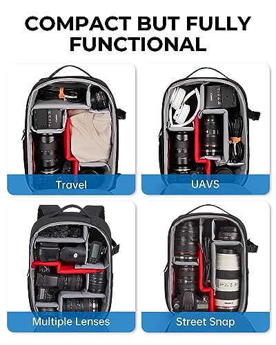 Designer Handbag: BAGSMART Waterproof Camera Backpack with Laptop