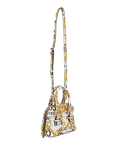 Versace Jeans Couture Logo handbags - white/gold feminist