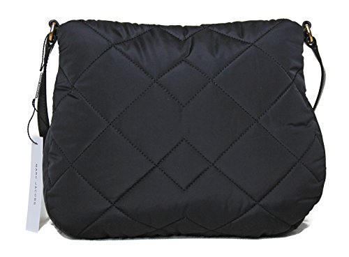 Marc by Marc Jacobs Natasha Quilted Nylon Crossbody Handbag (Black)