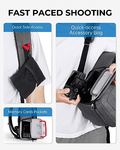 Designer Handbag: BAGSMART Waterproof Camera Backpack with Laptop