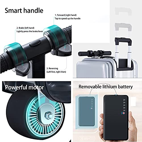 JuZi Smart Suitcase with Built-in TSA Lock & USB Charger