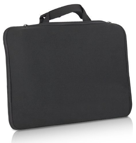 Accessotech 15.6" Designer Laptop Sleeve Bag - Black