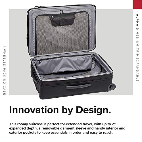 TUMI Alpha 3 Medium Trip Expandable 4-Wheeled Case - Black