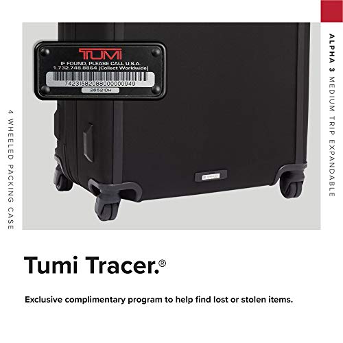 TUMI Alpha 3 Medium Trip Expandable 4-Wheeled Case - Black