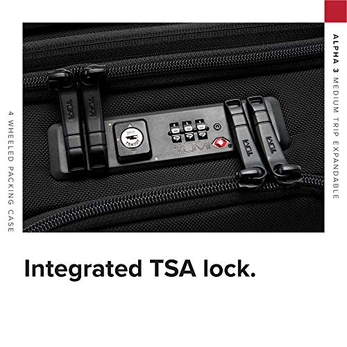 TUMI Alpha 3 Medium Trip Expandable 4-Wheeled Case - Black