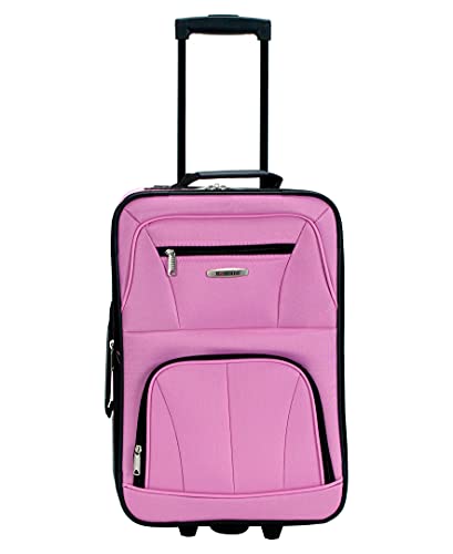 Pink Rockland Luggage Softside 4-Piece Designer Handbag Set