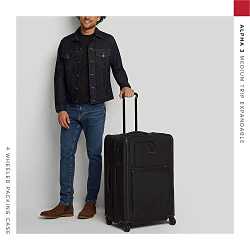 TUMI Alpha 3 Medium Trip Expandable 4-Wheeled Case - Black