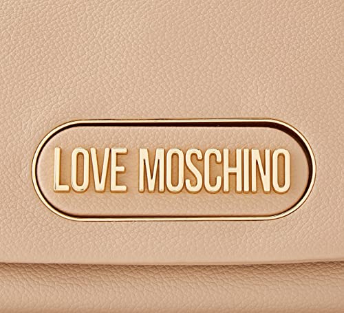 Love Moschino Taupe Shoulder Bag - Women's