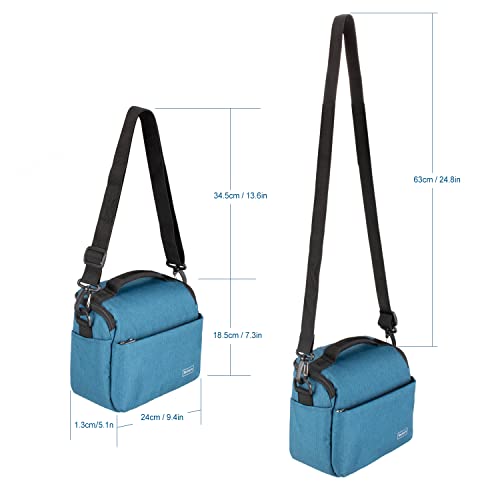 Dulepro Waterproof Vintage Camera Bag for Women & Men