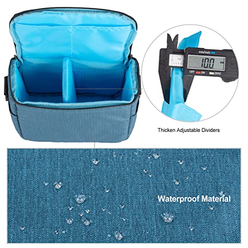Dulepro Waterproof Vintage Camera Bag for Women & Men