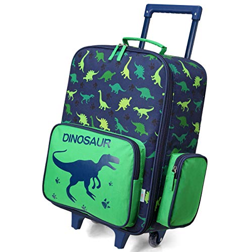 Cute Dinosaur Carry-On Suitcase for Kids