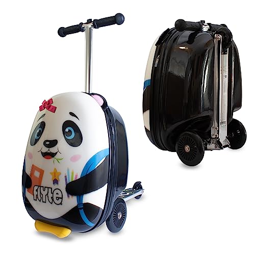 Penni the Panda Kids 2-in-1 Suitcase with Wheels