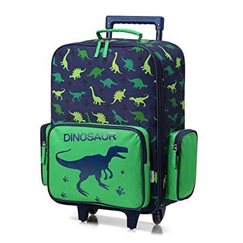 Cute Dinosaur Carry-On Suitcase for Kids