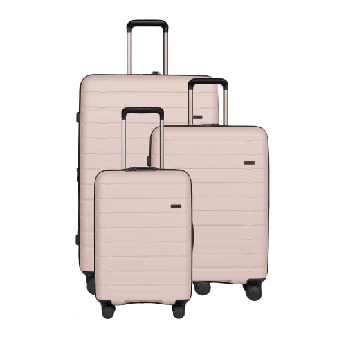 Antler Stamford Suitcases - Set of 3, Putty | Light, Durable & Convenient