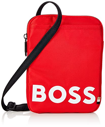 BOSS Men's Bright Red Catch 2.0 Handbag