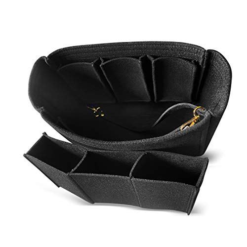 Black Louis Vuitton Neverfull MM Handbag Organizer