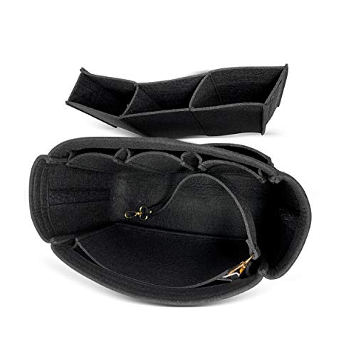 Black Louis Vuitton Neverfull MM Handbag Organizer
