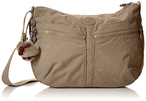 Kipling Izellah, Women’s Cross-Body Bag, Beige (True Beige), 33x23x12 cm (B x H x T)