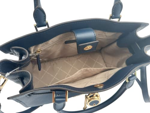 Michael Kors Navy Hamilton Satchel