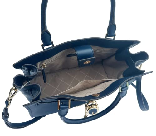 Michael Kors Navy Hamilton Satchel
