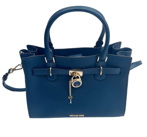 Michael Kors Navy Hamilton Satchel