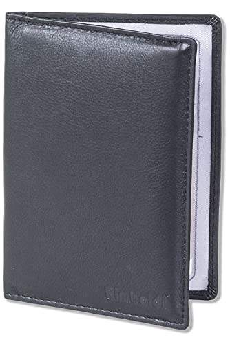 Rimbaldi® Black Leather Passport Case for DE/EU