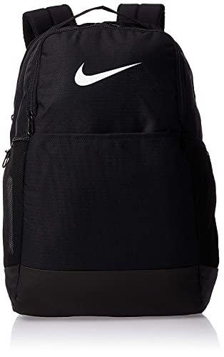 Nike Brasilia Gym Sack - Black/Black/White, One Size