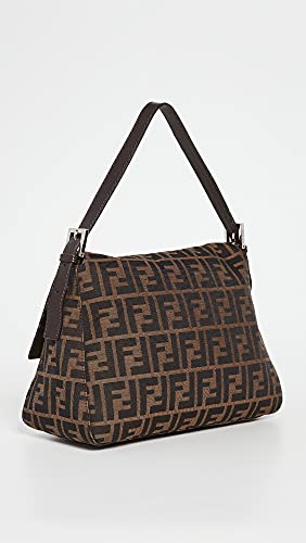 Fendi Zucca Mamma Forever Designer Handbag, Brown