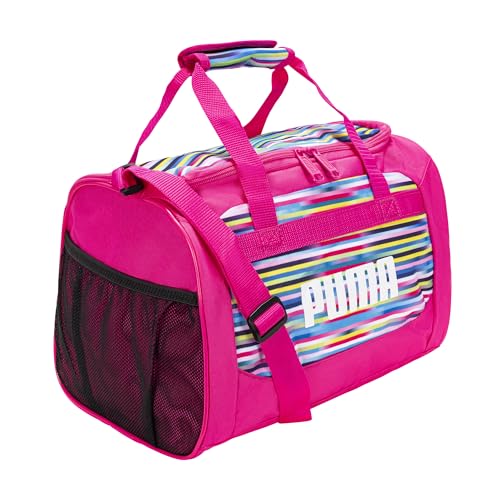 PUMA Kid's Evercat Transformation Jr Duffel Bag, Pink/Multi