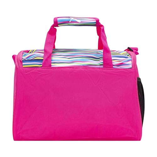 PUMA Kid's Evercat Transformation Jr Duffel Bag, Pink/Multi