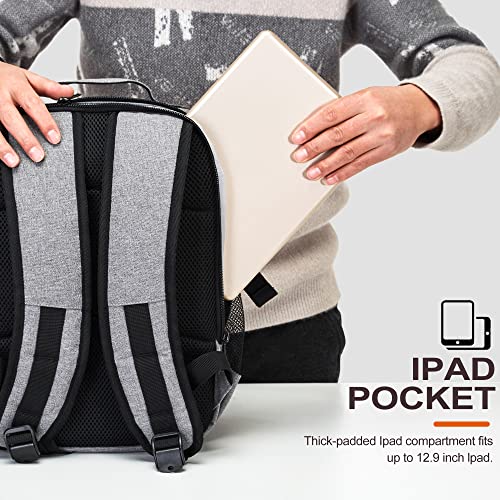 Golkcurx Waterproof Camera Backpack for Photographers in Grey