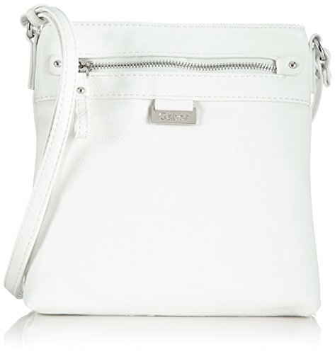Gabor White Shoulder Bag for Women, 23x23x4 cm
