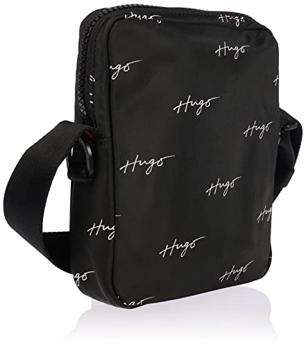 HUGO Men's Black Ethon 2.0 F_ns Zip Reporter