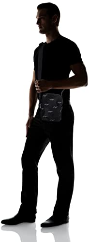 HUGO Men's Black Ethon 2.0 F_ns Zip Reporter