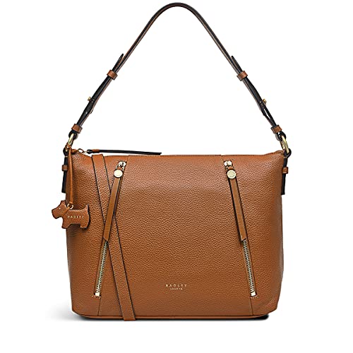Tan RADLEY London Fountain Road Leather Shoulder Handbag