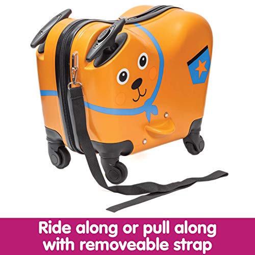 Children's Ride-On Bear Character Trolley Handbag