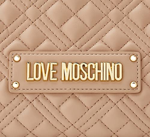 Love Moschino Taupe Designer Shoulder Bag