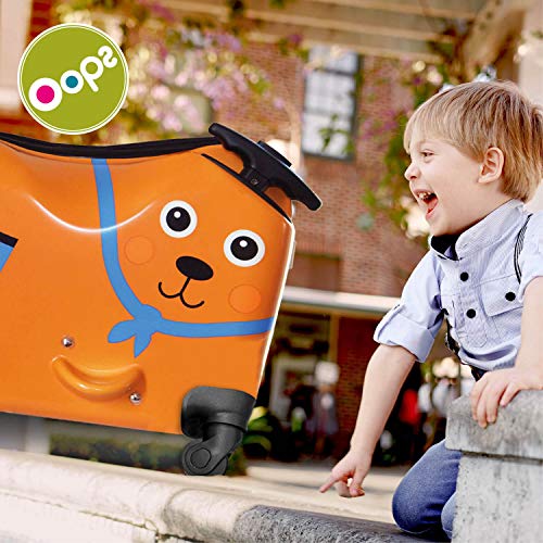 Children's Ride-On Bear Character Trolley Handbag