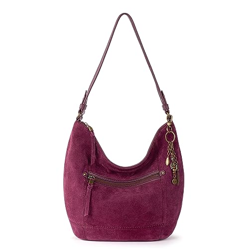 The Sak Sequoia Hobo in Currant Suede