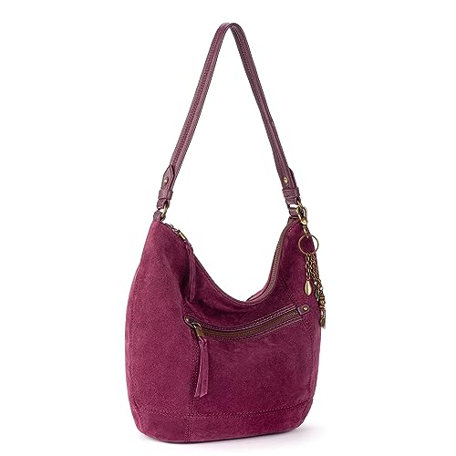 The Sak Sequoia Hobo in Currant Suede