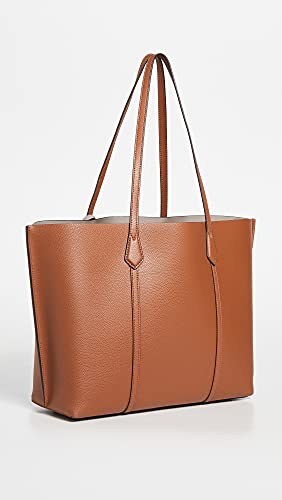 Tory Burch Women's Perry Triple Compartment Tote, Light Umber, One Size