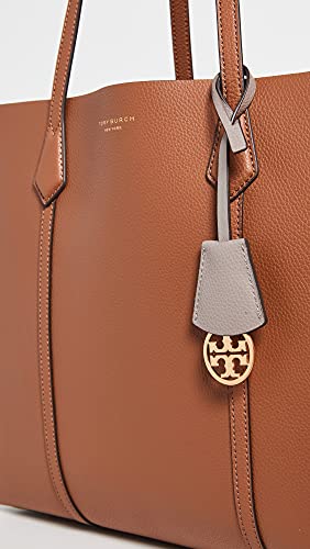 Tory Burch Women's Perry Triple Compartment Tote, Light Umber, One Size