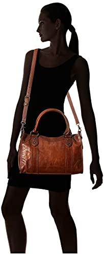 Cognac Frye satchel style handbags for women