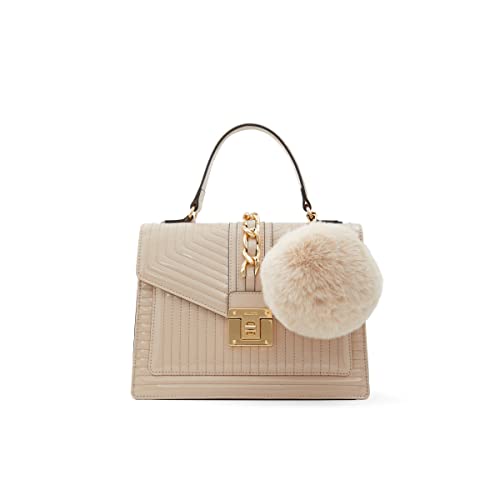 ALDO Women's Jerilini Top Handle Bag, Medium Beige