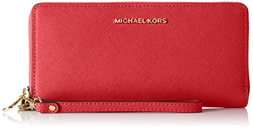 Bright Red Michael Kors Women's Money Pieces Wallet