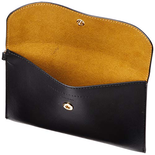 Stella McCartney Black Handbag with Logo Pouch