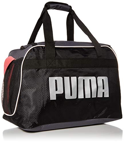 PUMA Evercat Defiance Duffel Bag, Black/Grey, Unisex One Size