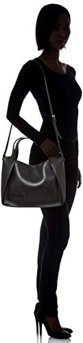 Stella McCartney Black Handbag with Logo Pouch