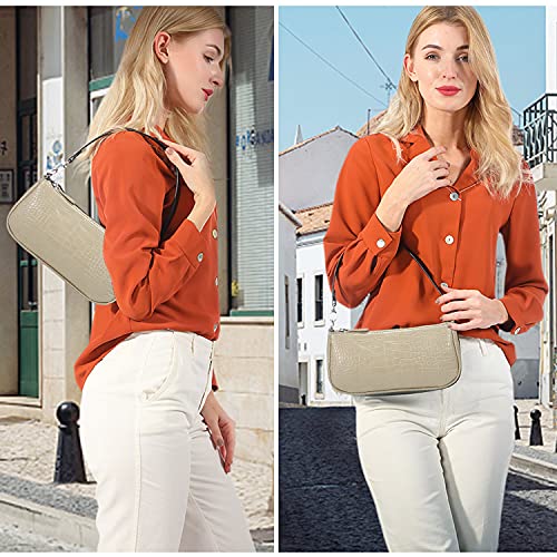 Loiral Schultertaschen für Damen, klassische Tragetasche, Handtasche