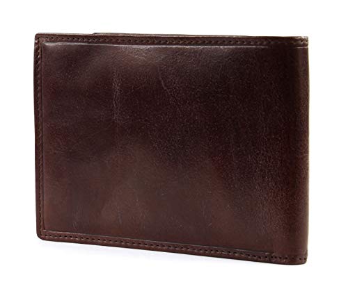 The Bridge Men's Brown Wallet 01405701-14